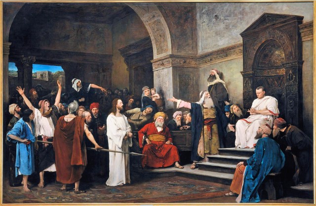 Munkacsy_-_Christ_in_front_of_Pilate