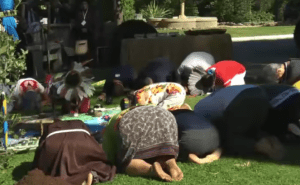 Bowing down idolatry